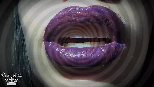 My Purple Magic Lips Making You Crazy