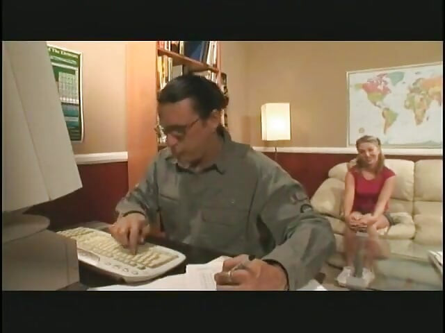 Slutty blonde sucks and gets fucked missionary and doggystyle