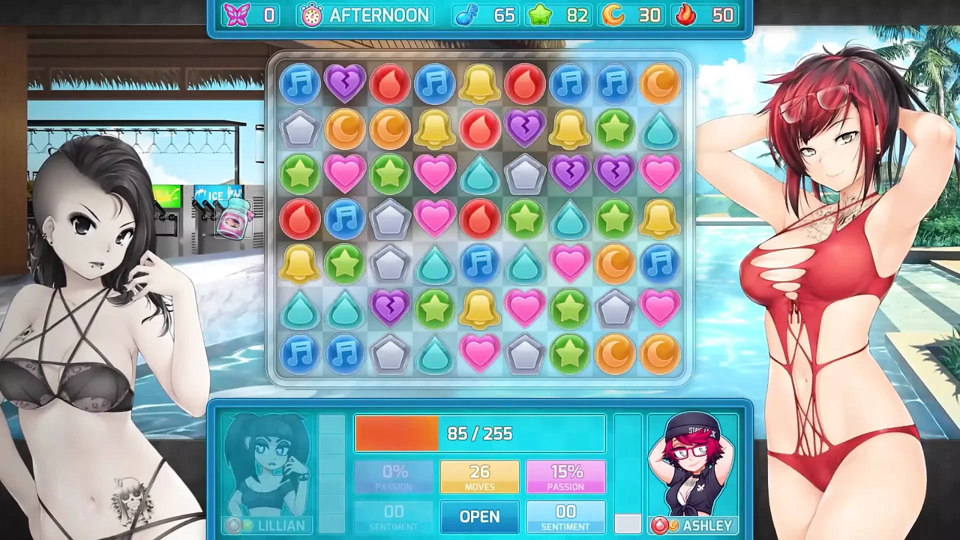 Huniepop 2 - Double Date - Part 5 Sexy Model Babes by Loveskysan