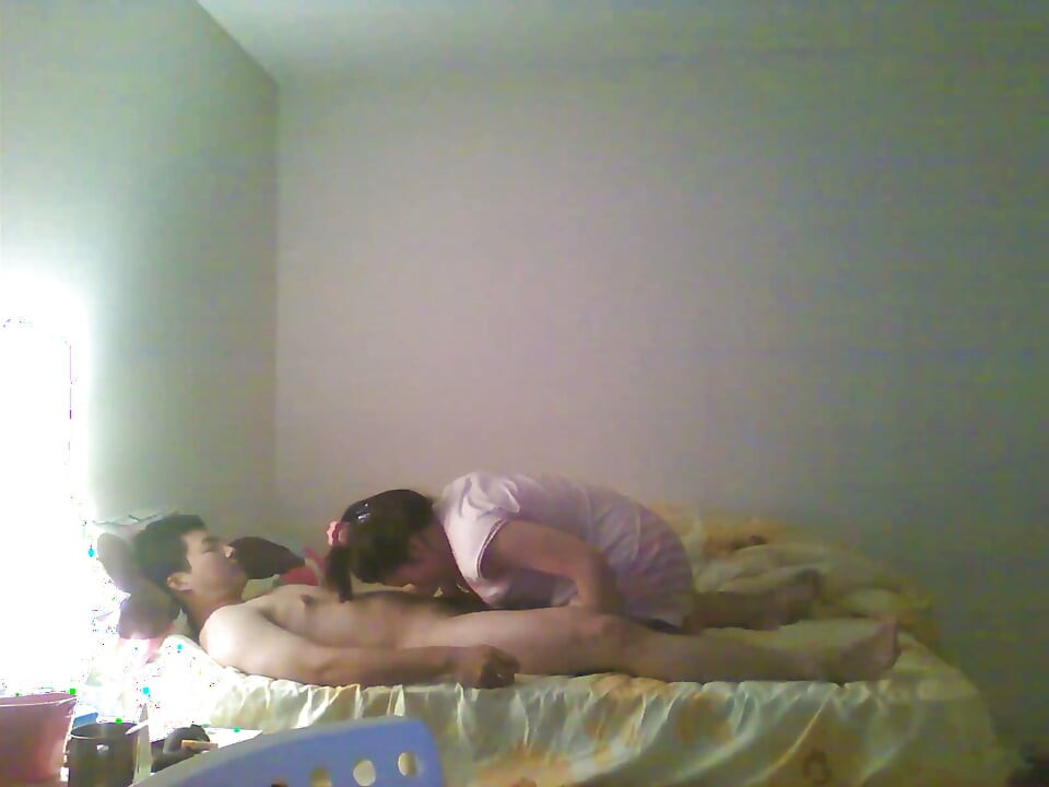 Submissive Chinese Slut Sucks My Dick and Swallows My Cum