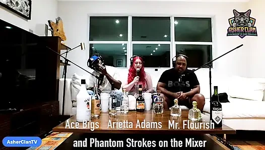 Arietta Adams ile yetişkin yıldızı podcast'i Mrflourish ve Ace Bigs ev sahipliği yapıyor