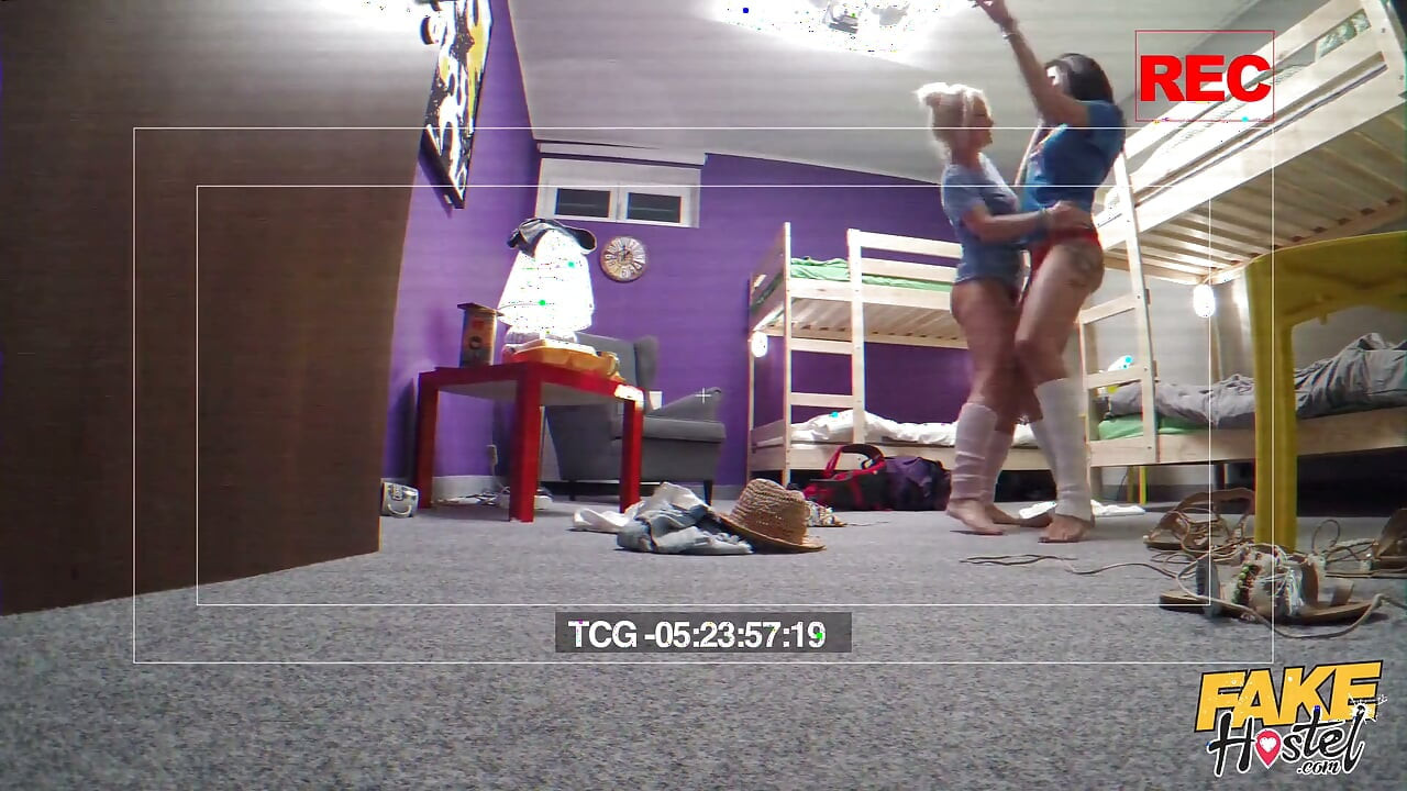 Fake Hostel - Landlord Catches Lola Bulgari and Rossella Visconti Shaking Their Big Tits