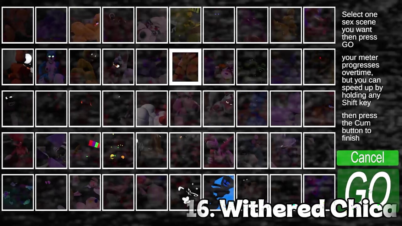Erotic Custom Night - Minden szexjelenet