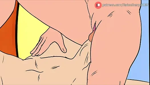 Futurama Leela + Family Guy Lois - Hot Hentai Animation Compilation
