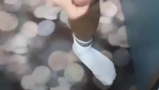 Hot German Boy Is Playing Infront Mirror
