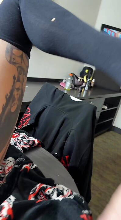 Hot tattooed nymph loves to get fucked and suck cock