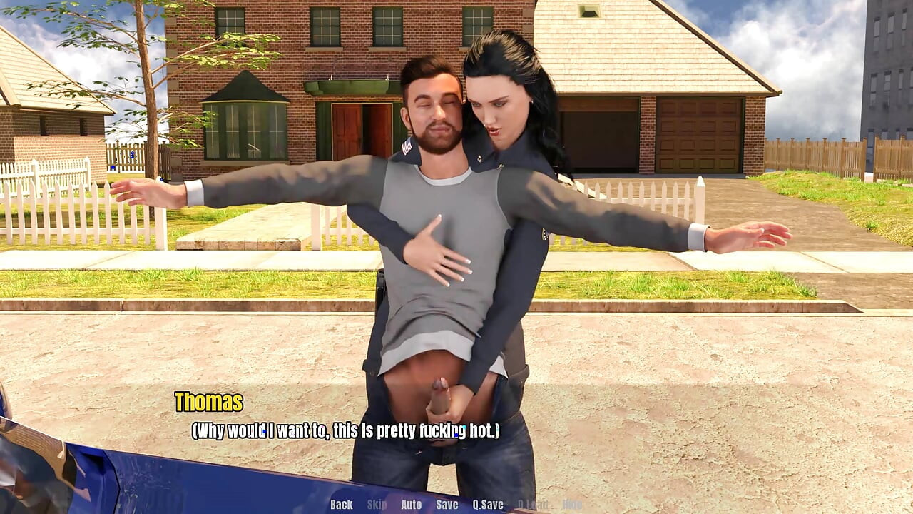 Grandmas house: big cock, cumshot on the road ep.28