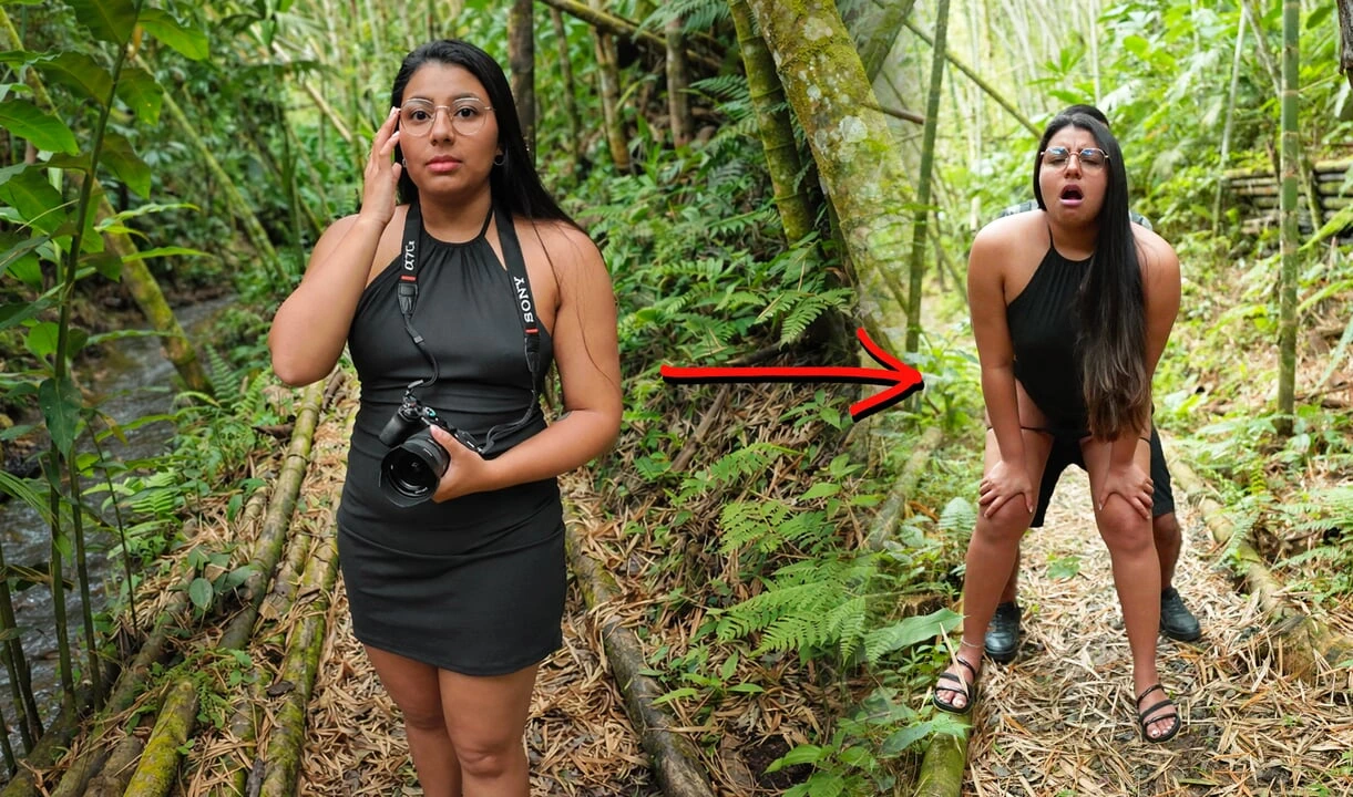 业余夫妇在户外做爱被抓 - 她不在乎