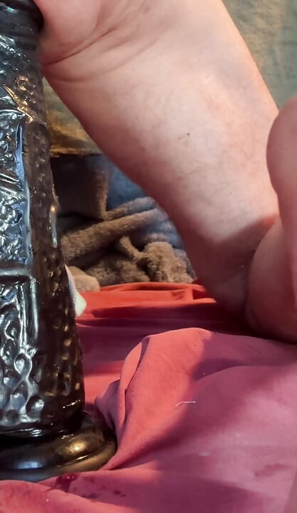 Stretching My Hole with Two Helpers