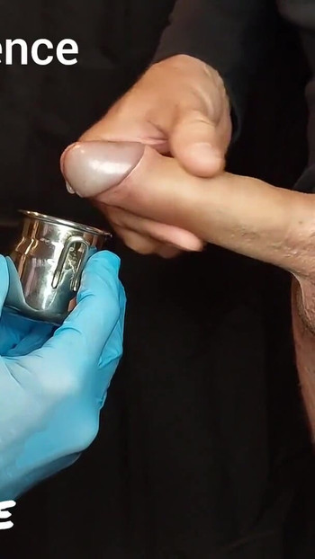 Must-see moment from "Cum Volume Experiments: Part 2 (Milking-time)"
