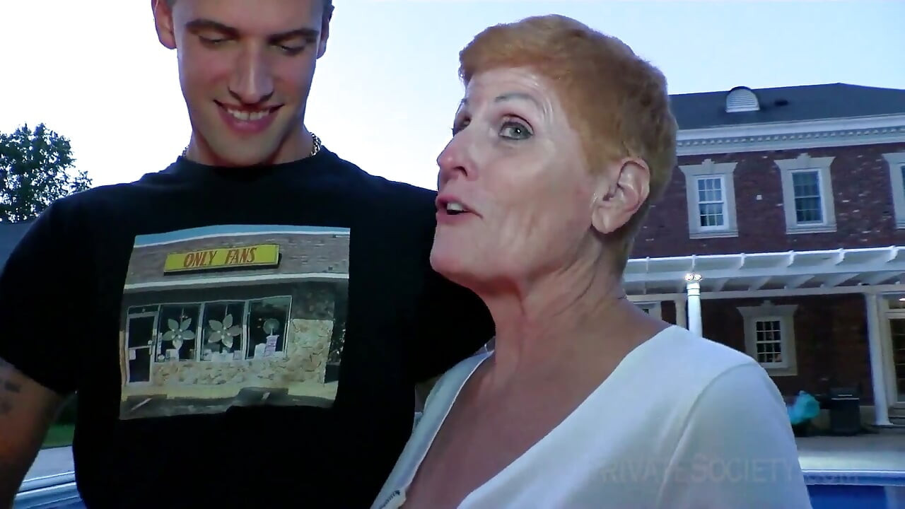 Raunchy Grandma Takes Anal