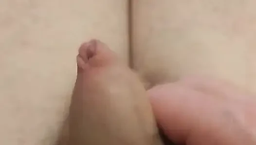 Naked Lady-cock Cums