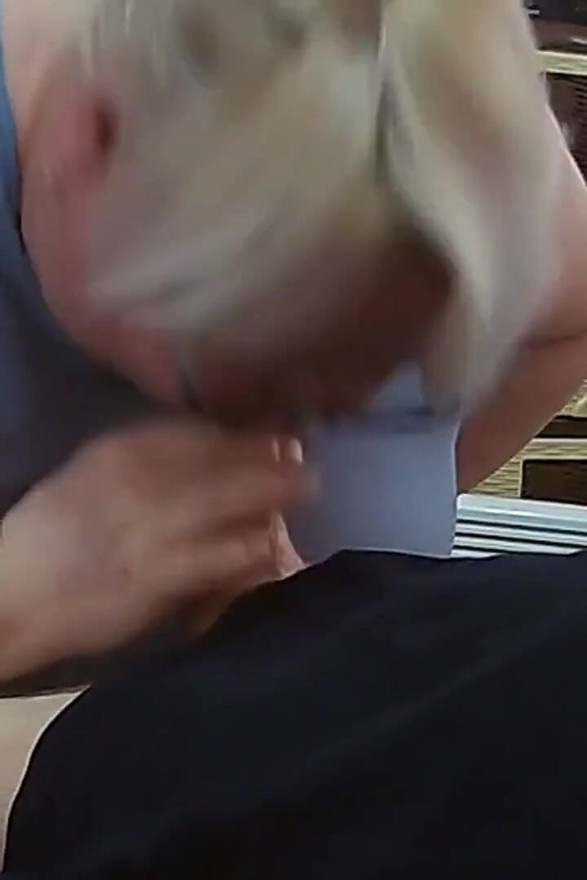 Dick Jerking and Blowjob From a Neighbor