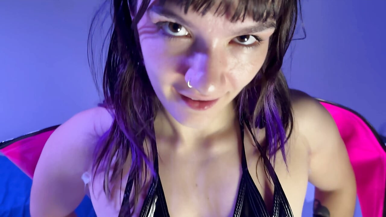 Succubus Domme Tease in Heels / Spit and Cum for Me