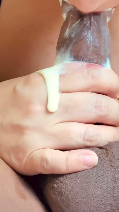 Thirsty Stepmom Blowjob Sucking Stepson Big Cock Gave Him Best Deep Throat He Cum In Mouth While Sucking Tongue Blowjob | Clip 1