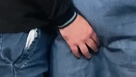 Old Stranger's Hand In My Sexy Pussy