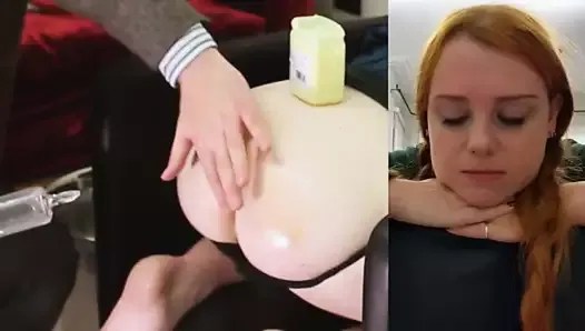 Six Litre Enema Challenge - The First Two Litres