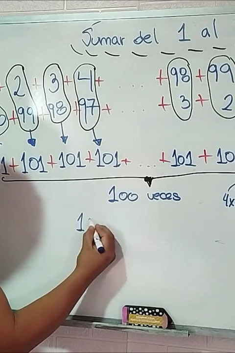 8. Aritmética: Acréscimo de 1 a 100
