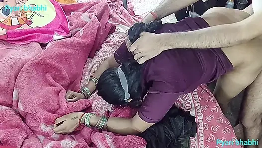 Ass pussy fucking cock sucking pussy sucking breasts sucking milk from the breast and sitting on the cock in doggy style and lying straight on Hindi audio