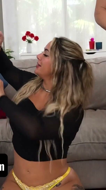Gorgeous Stepmom Offers Both Of Her Holes For Her Husband And Her Stepson To Use However They Like | Clip 1