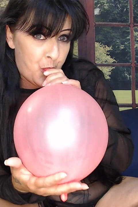 Blowing up and Deflating Big Pink Balloon