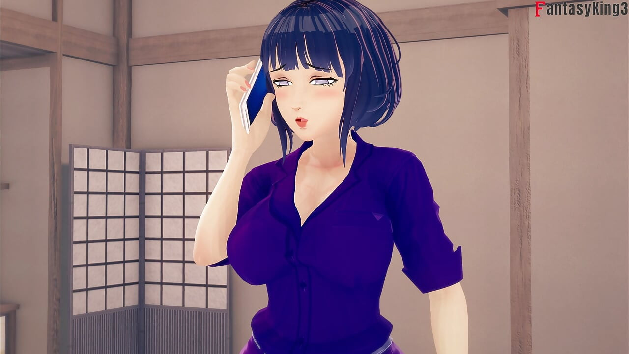 Hinata engaña a Naruto el día de su boda - Hinata Hinata NTR: asunto sinobi's affair - película completa de 2 horas sobre patreon: fantasyking3