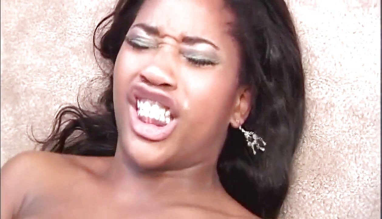 Busty Ebony MILF Rides Cock Hard for Facial