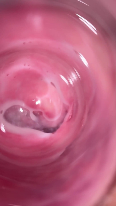 My stepsister show what is deep inside her teen creamy pussy