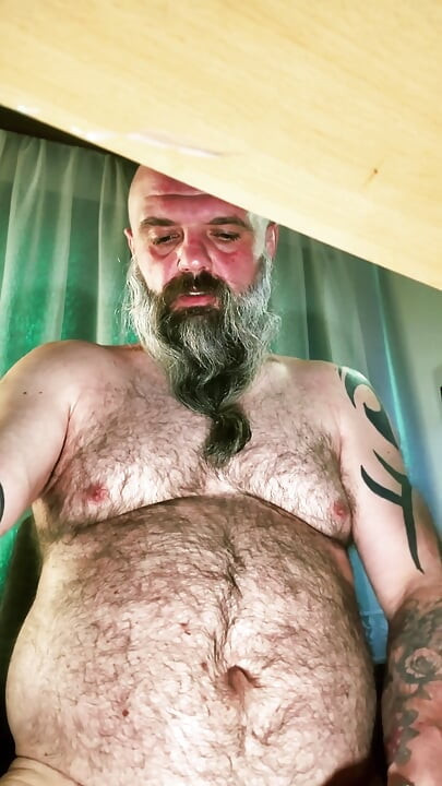 A Massive Bear Cumshot