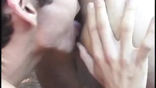Eşcinsel ormanda sikişiyor