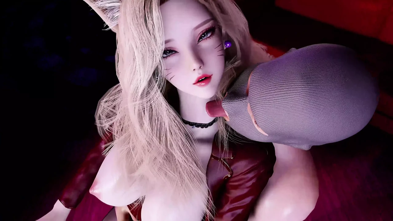 3D hot cosplay model got fucked in the club