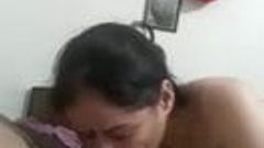 भारतीय चाची मुख-मैथुन