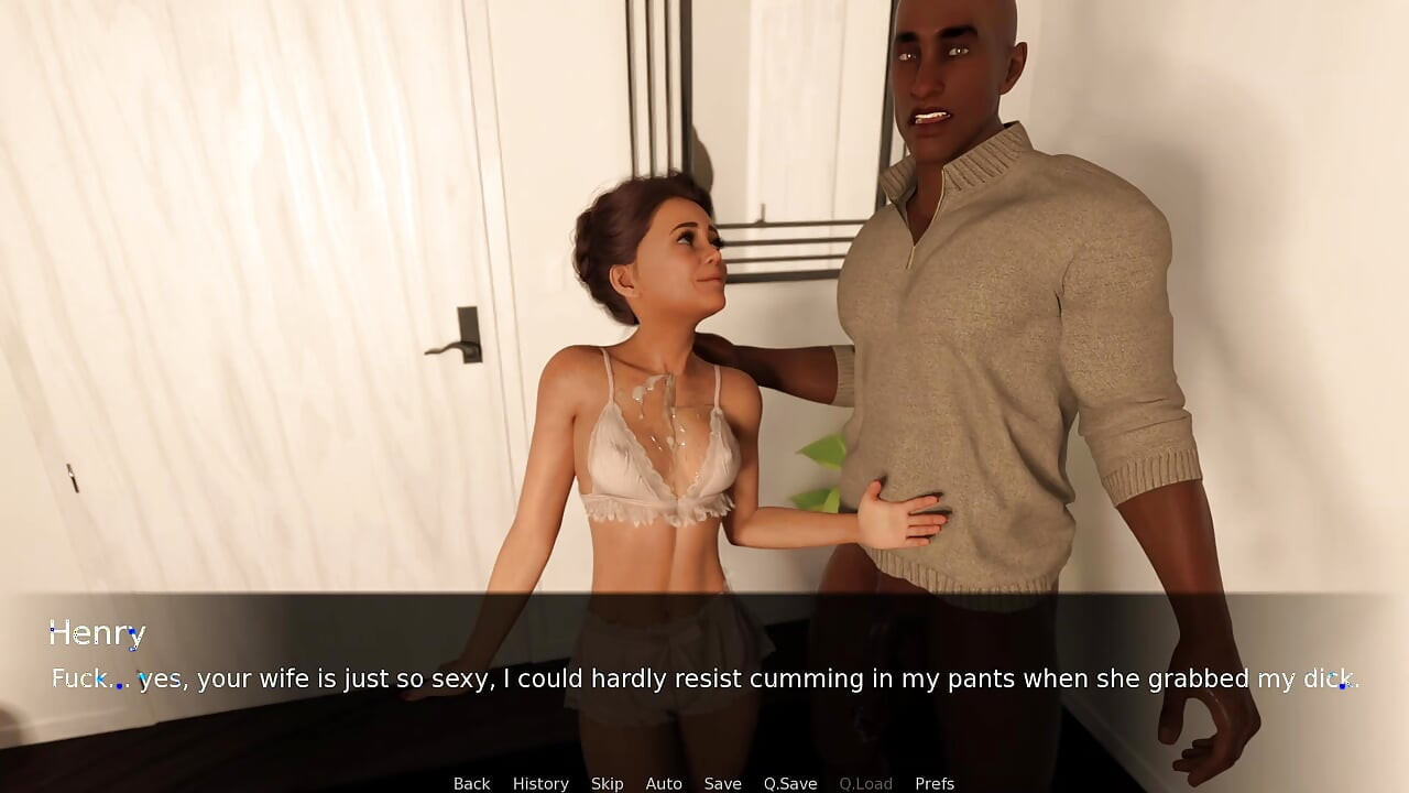 戴绿帽子如何兑现：在我的热辣人妻游戏中展开的秘密 - 第01部分