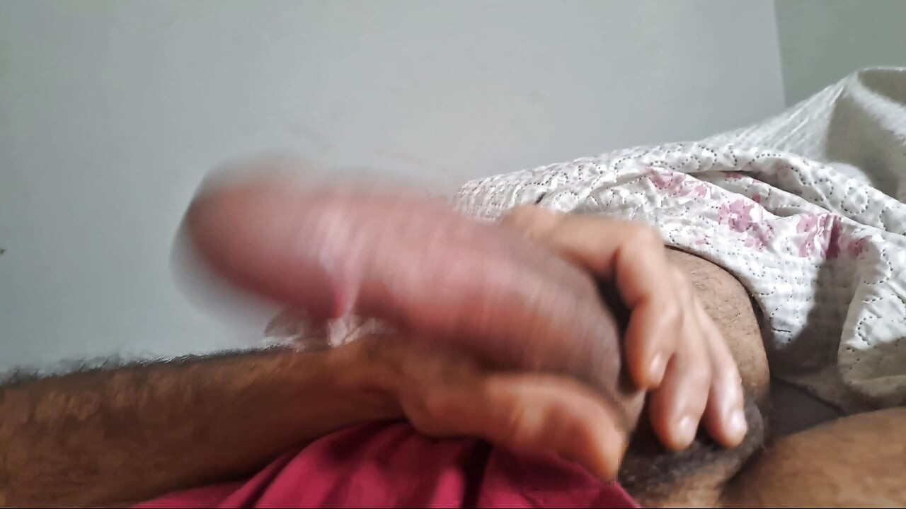 I couldn't hold back, and I had to jerk off because I had so much pent-up horniness in my balls!