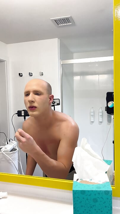 Male to Blonde Beauty Female Makeover Transformation