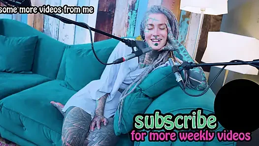 Aku ngomongin tentang aku - isolasi - asmr podcast sfw lagi ngomongin cewek gotik bertato rambut gimbal