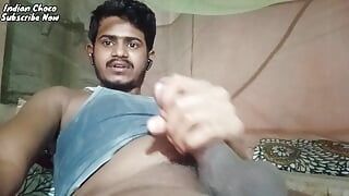 Desi village boy masterbating and showing his big cock