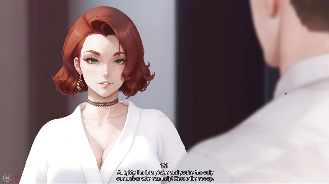 Animation MILF Gives the Newcomer Guy a Gentle, Passionate Hotel Welcome