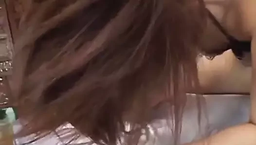 Sara Nakamura deals strong dicks in each of her holes