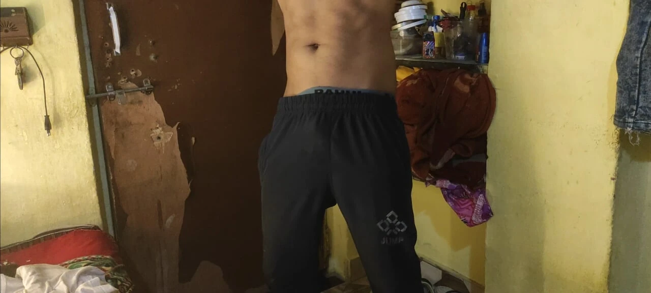Mascular Boy Next Door Solo - Full Nude, Dick & Ass Tease
