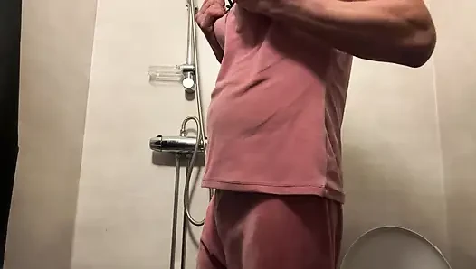 Crossdresser teasing