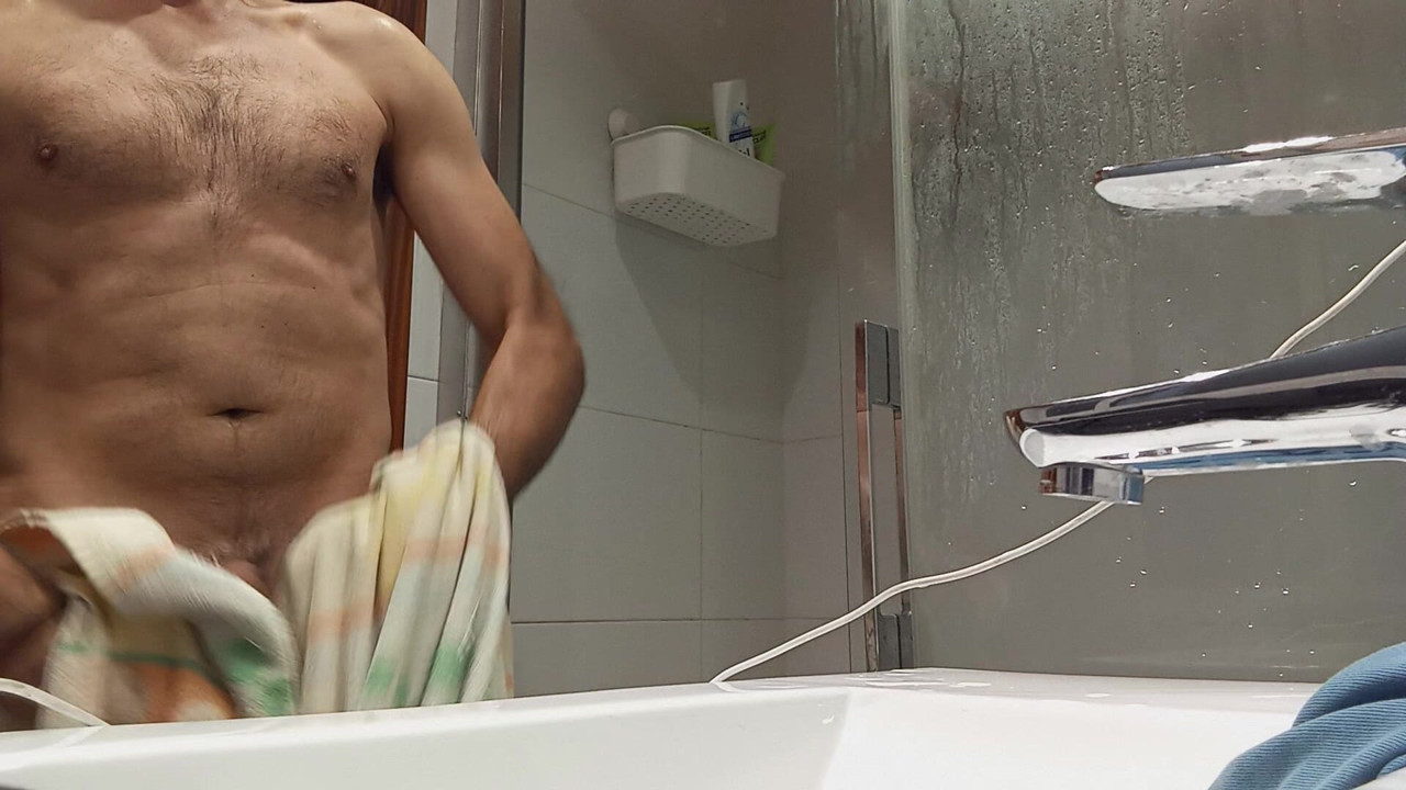 Shower moment alone