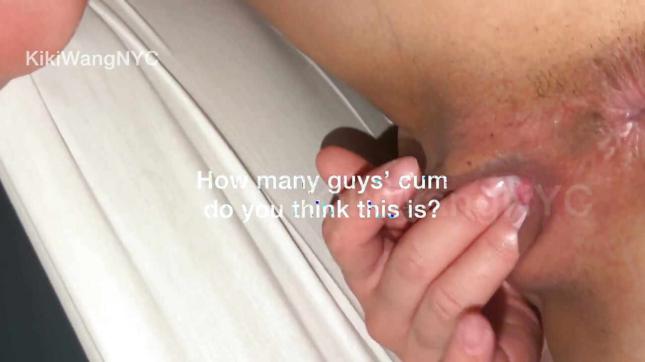 Asian Ftm Shows off Multiple Loads