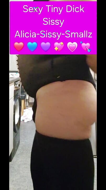 Sexy Tiny Dick Sissy Alicia-Sissy-Smallz - Listening to Heavy Metal Music