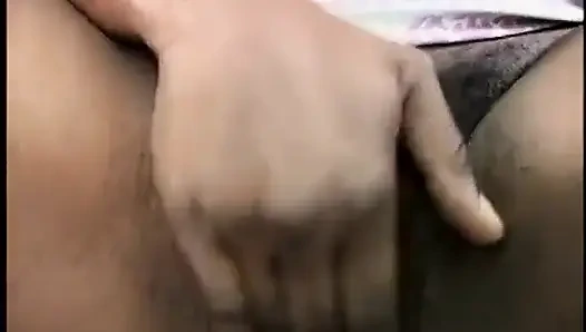 Ebony goddess Coco Pink put some slobber on the big knobber