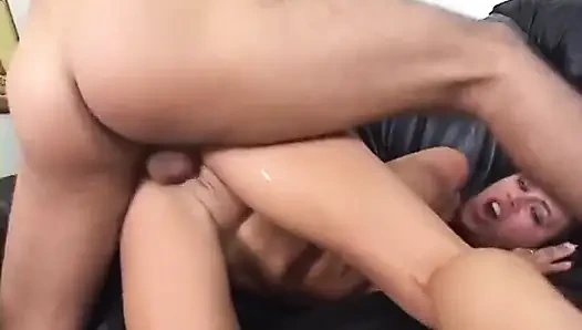 Sexy big boobs loves big cock in pussy in mouth