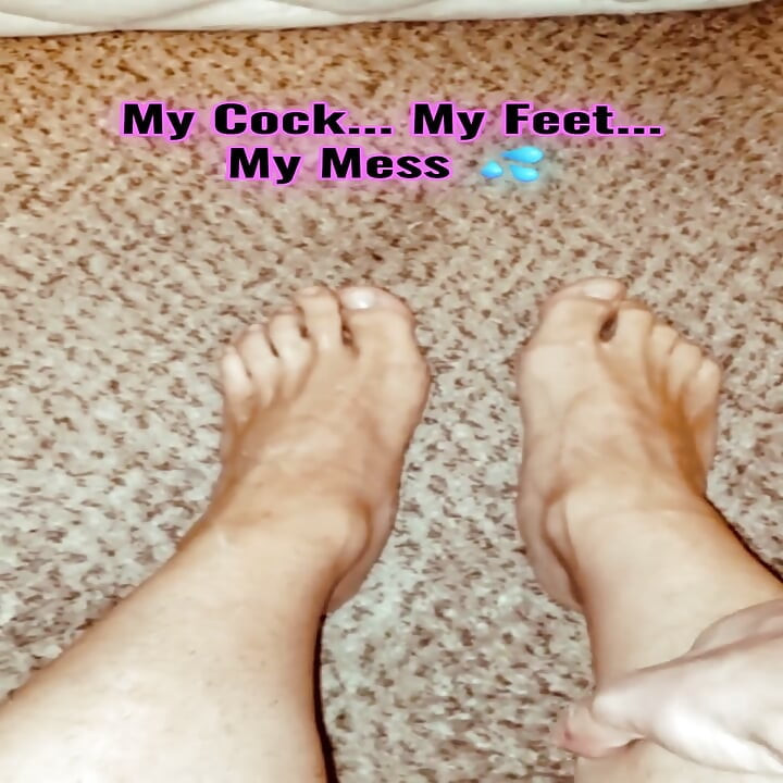 Creamed My Ankles Just for You - Foot Cum JOI, Edging, Moaning, Self-worship