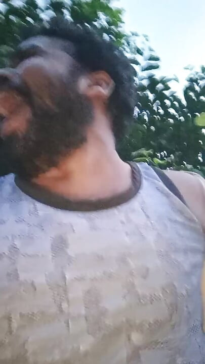 When I first saw the hot girls outside, I couldn't control my land.