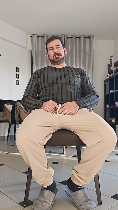 Stepdaddy Big Cock Jerking off
