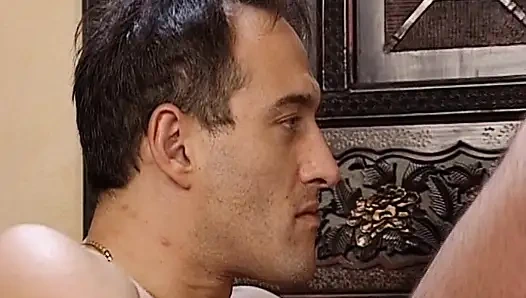 Top-class German sluts sharing dicks in hot anal orgy